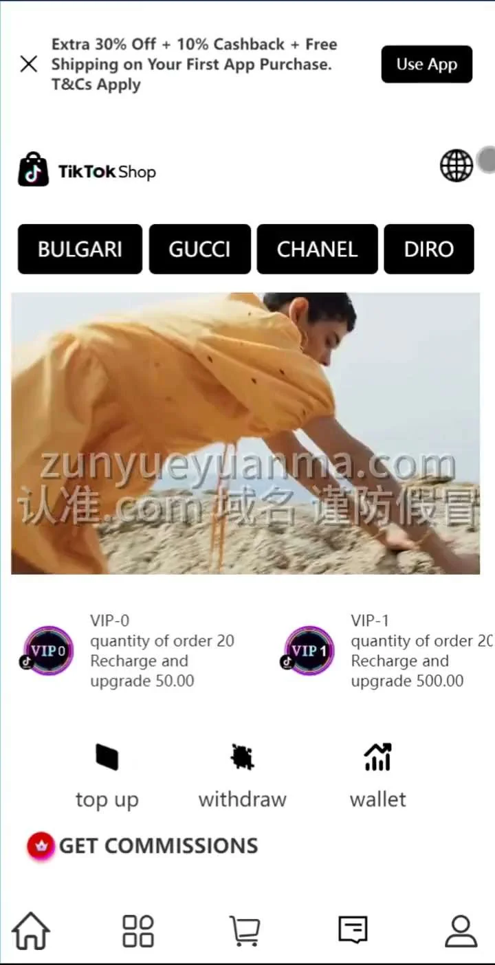 【商业收费源码】多语言TIKTOK抢单刷单系统